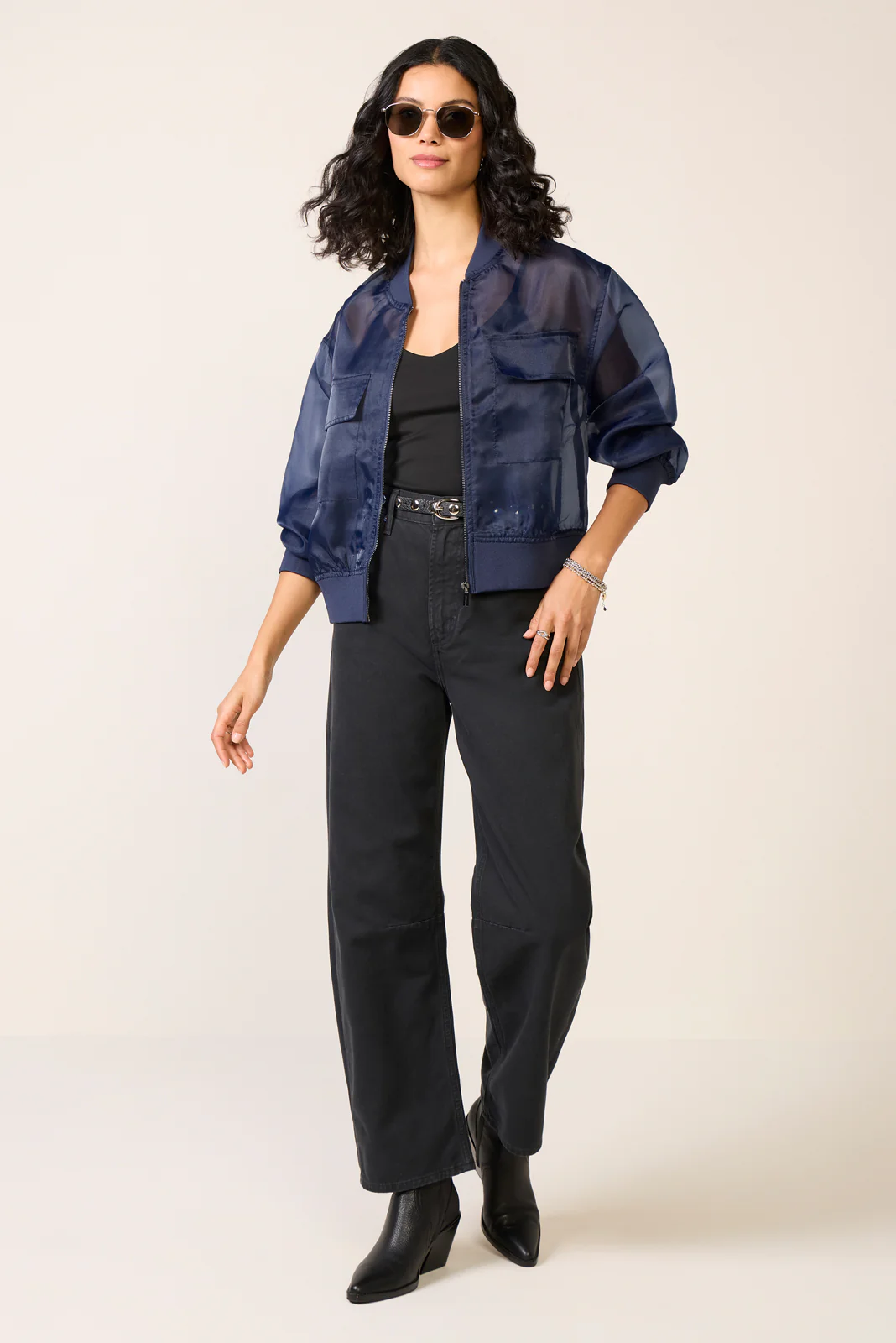 Skyline Organza Bomber - Image 3