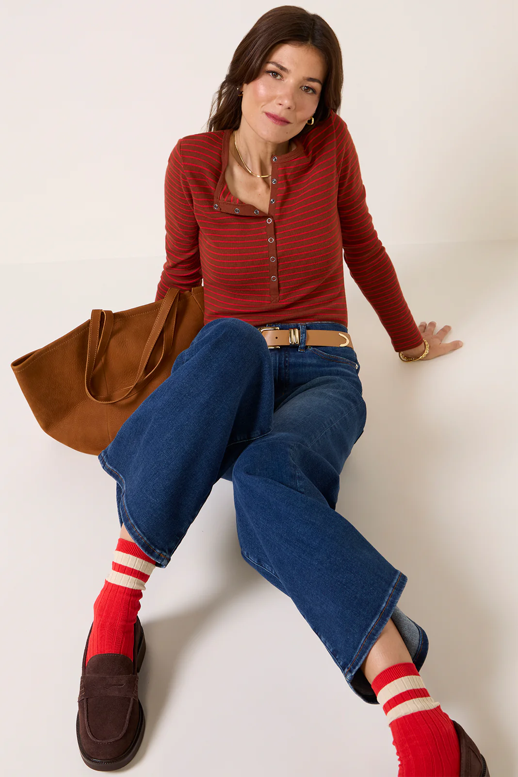 Stella Stripe Henley - Image 3