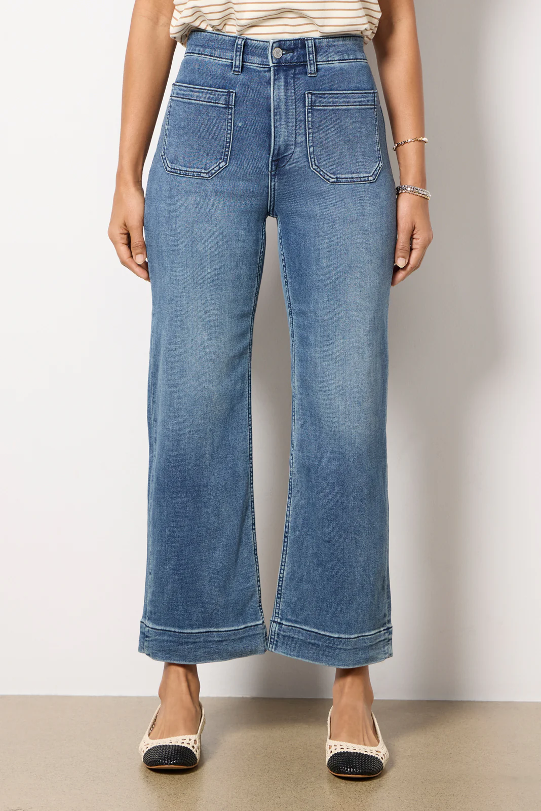 Stretch Terry Cropped Pant - Image 6