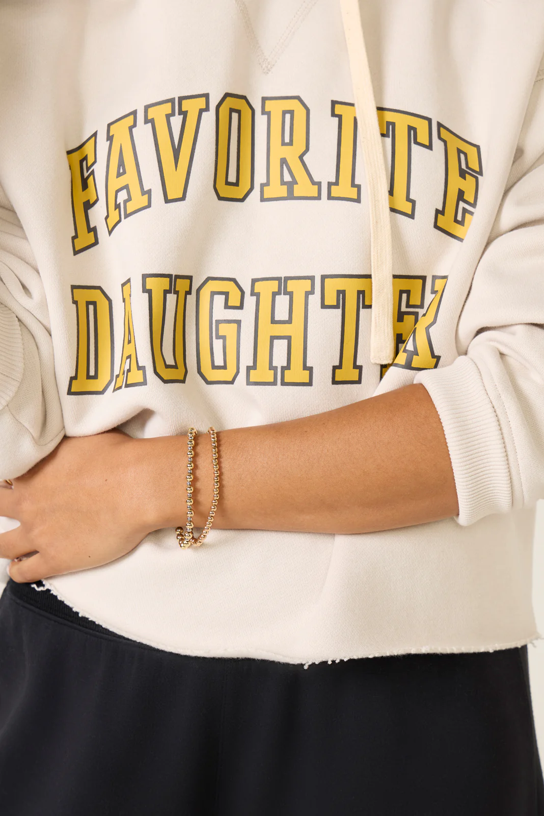 The Cropped Collegiate Hoodie - Image 2