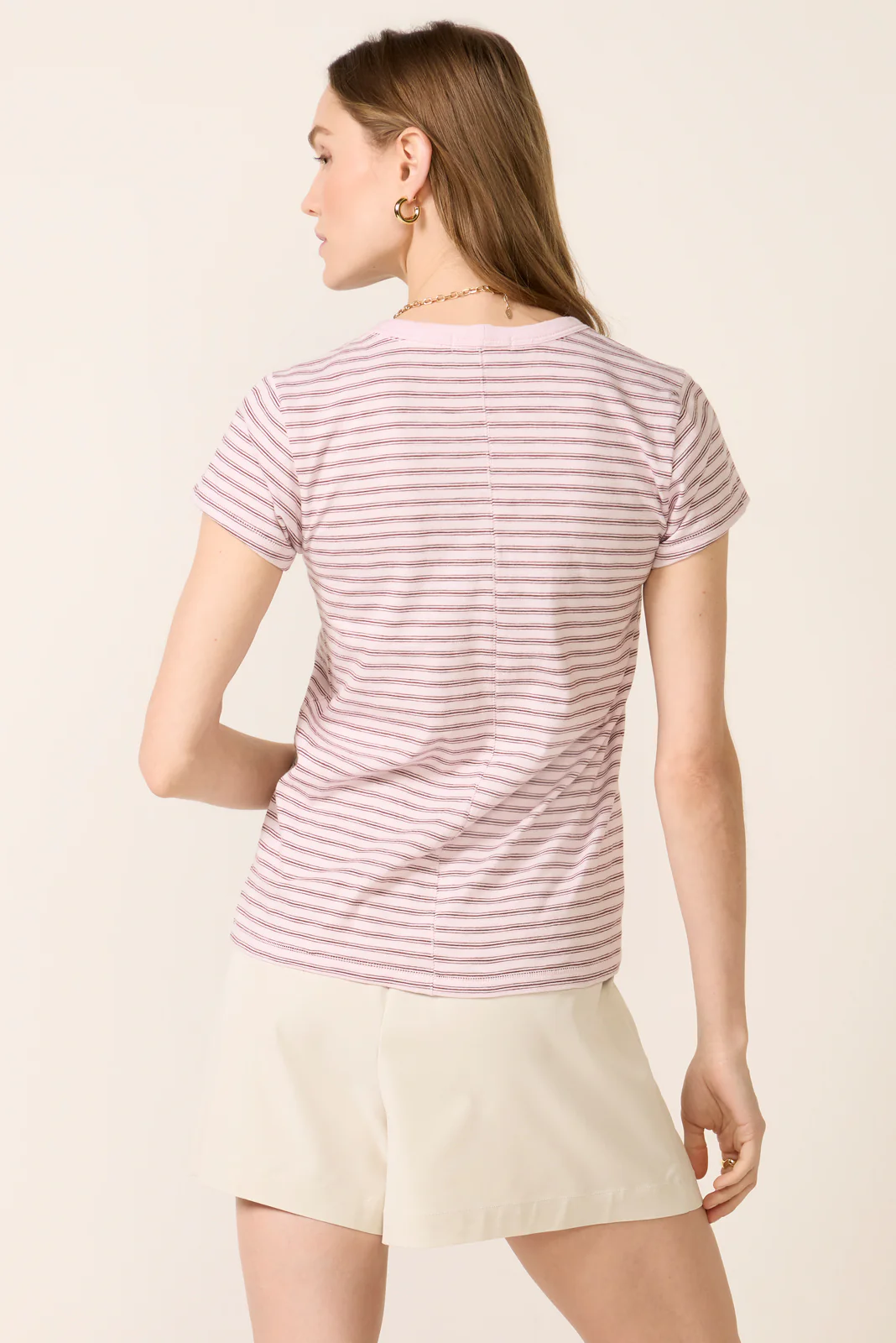 The Slub Stripe Tee - Image 4