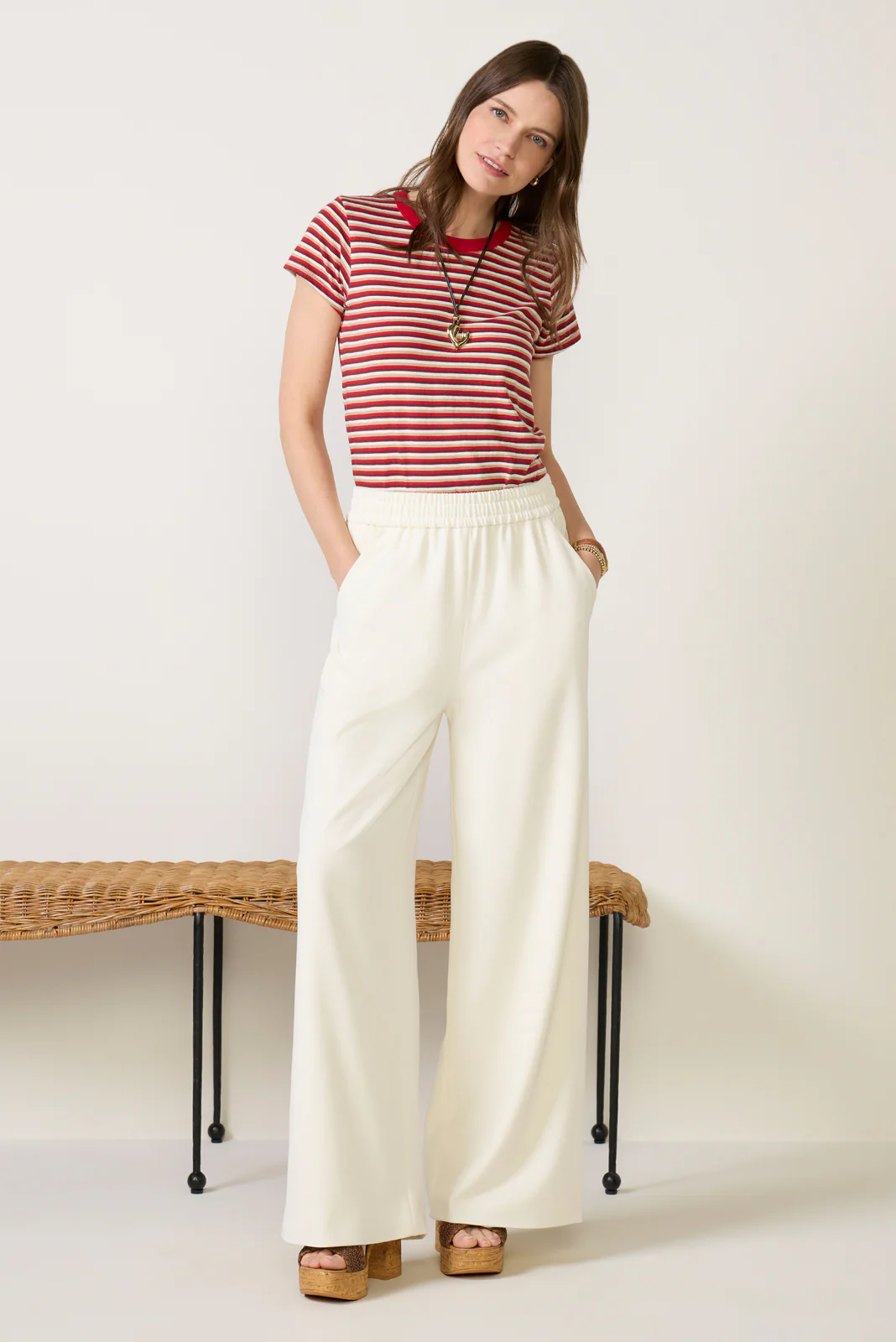 The Slub Stripe Tee - Image 2