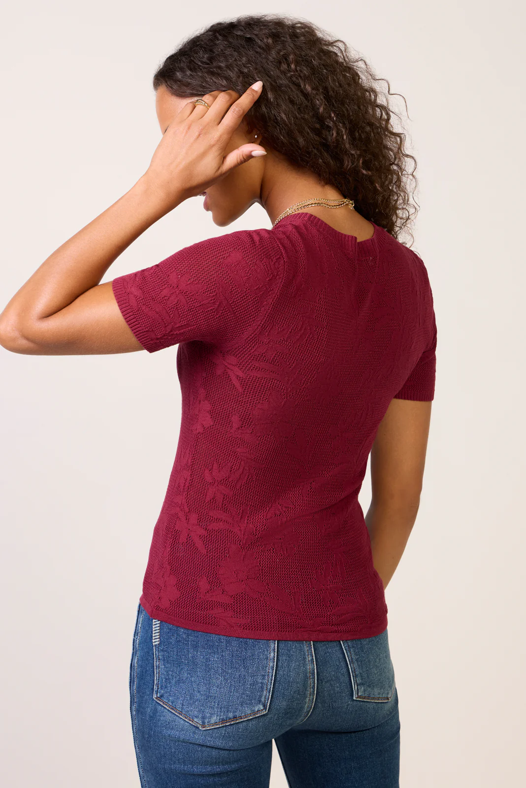 Tibi Crew Neck Tee - Image 4