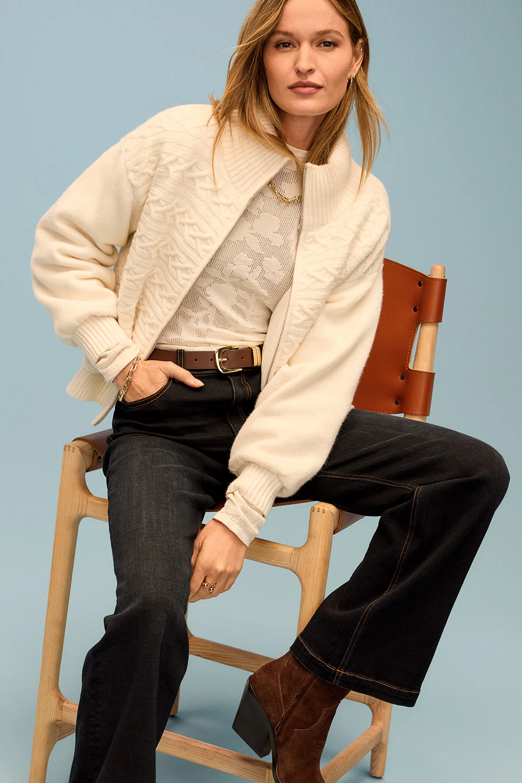 Tibi Mock Neck Top - Image 6