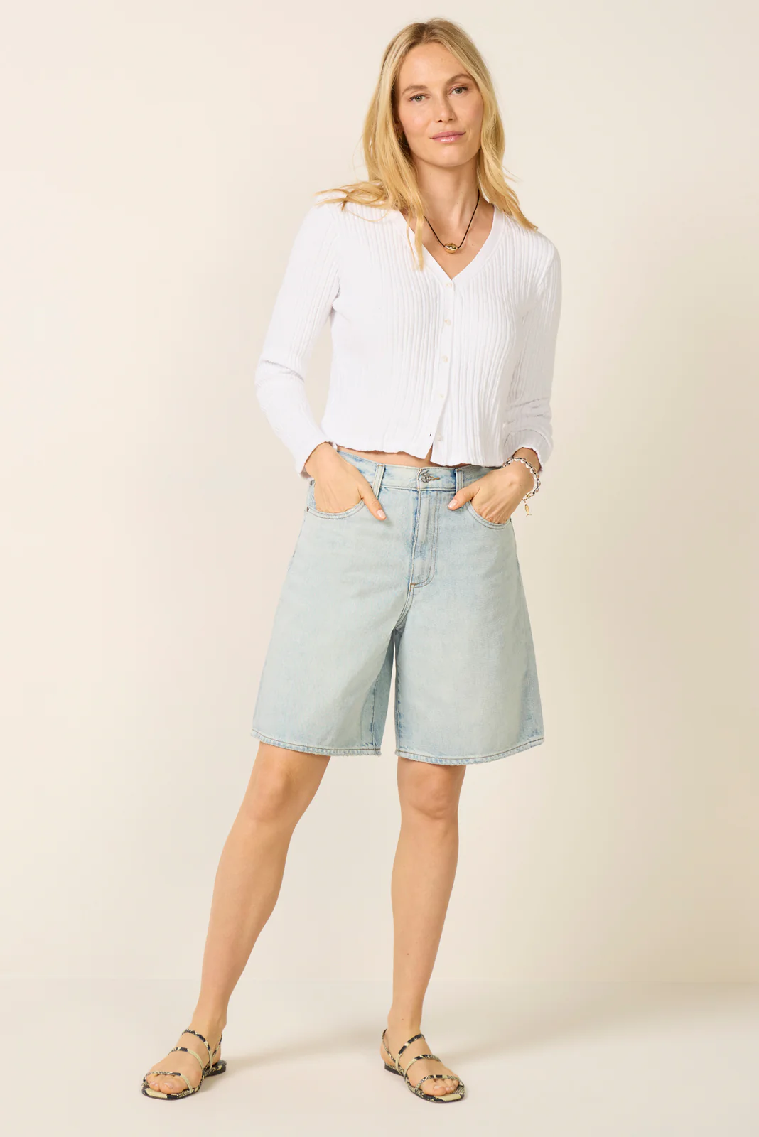 Variegated Stripe Cardigan - Image 2