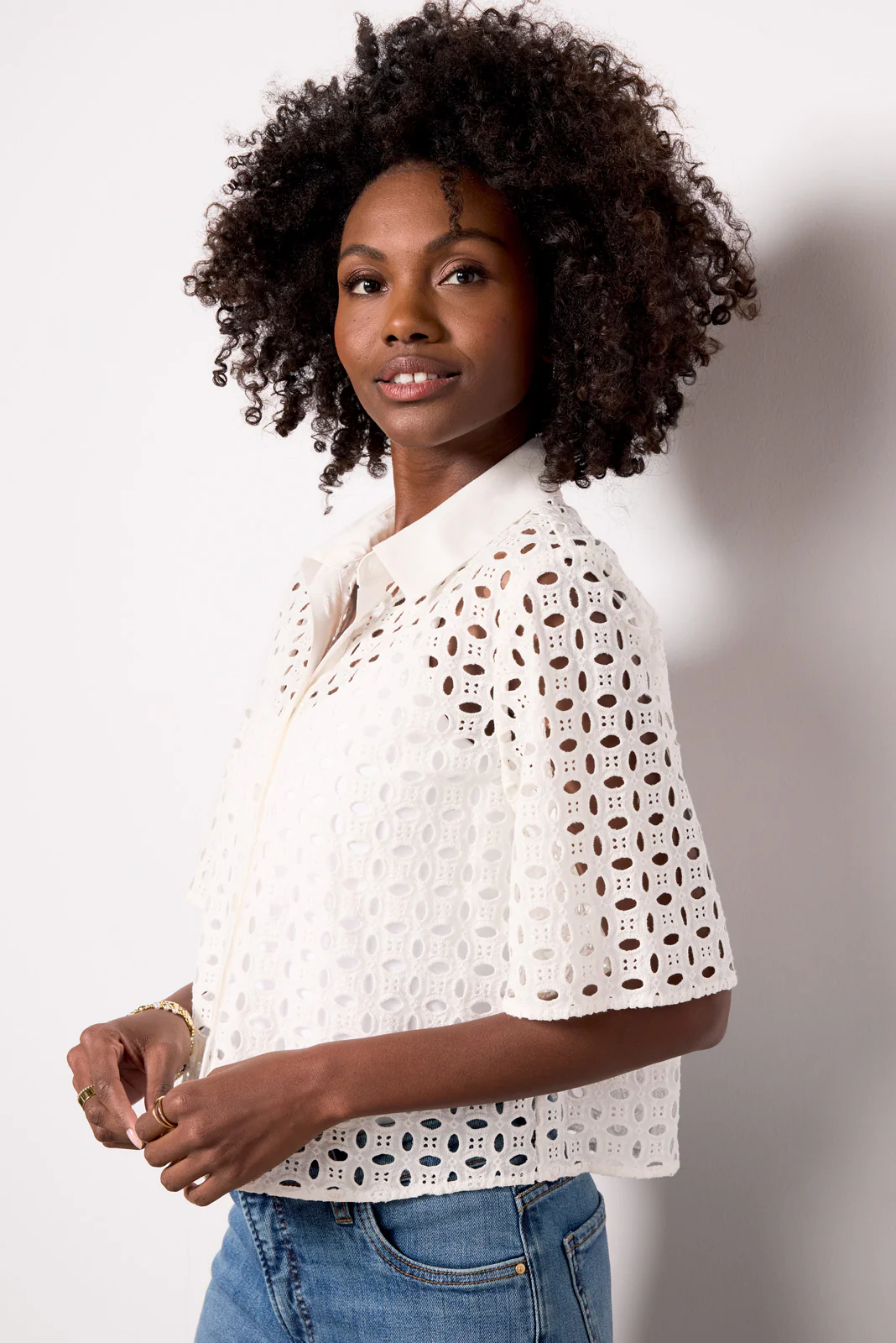 Willow Cutwork Shirt - Image 6