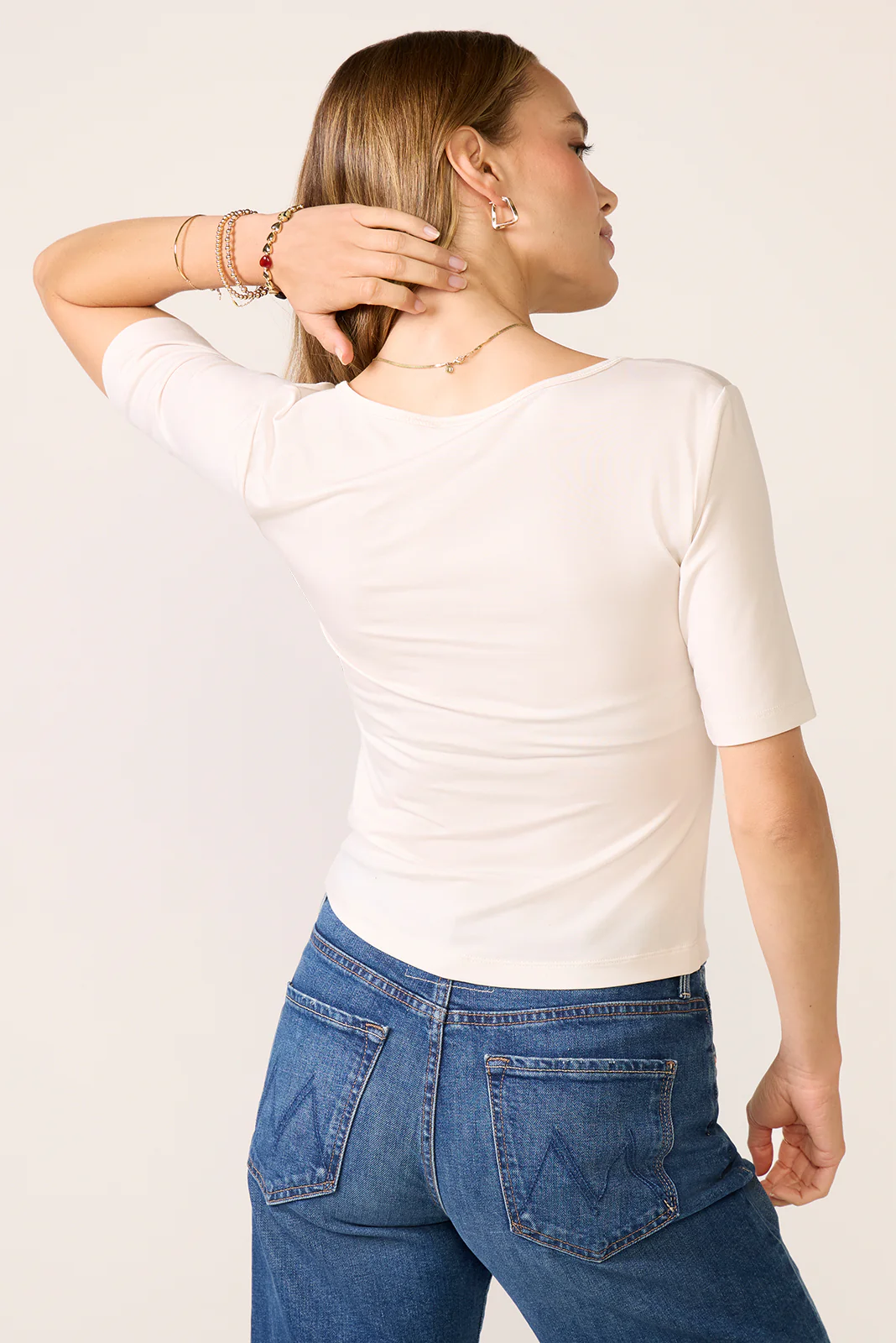 Yasmina Ruched Tee - Image 4