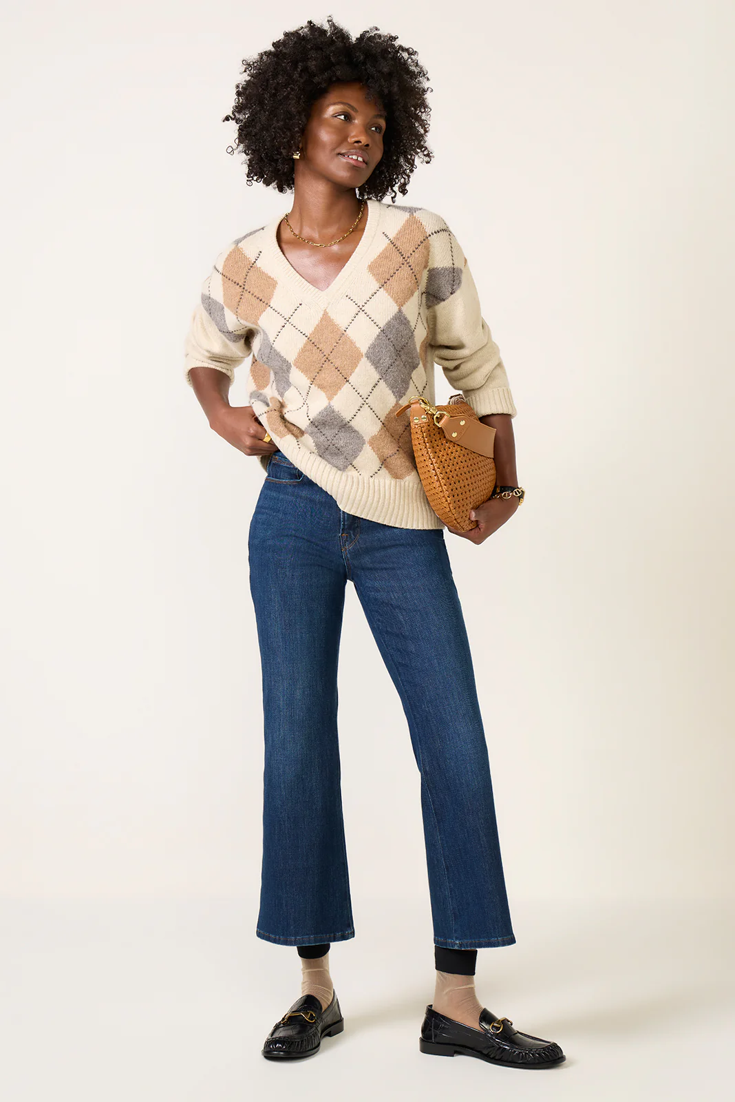 Yasmine V Neck Sweater