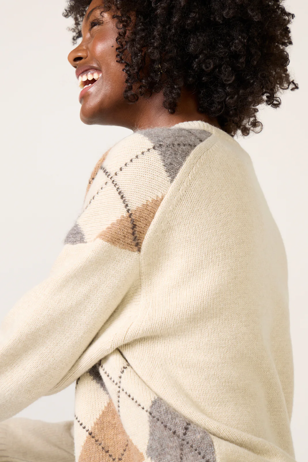 Yasmine V Neck Sweater - Image 3