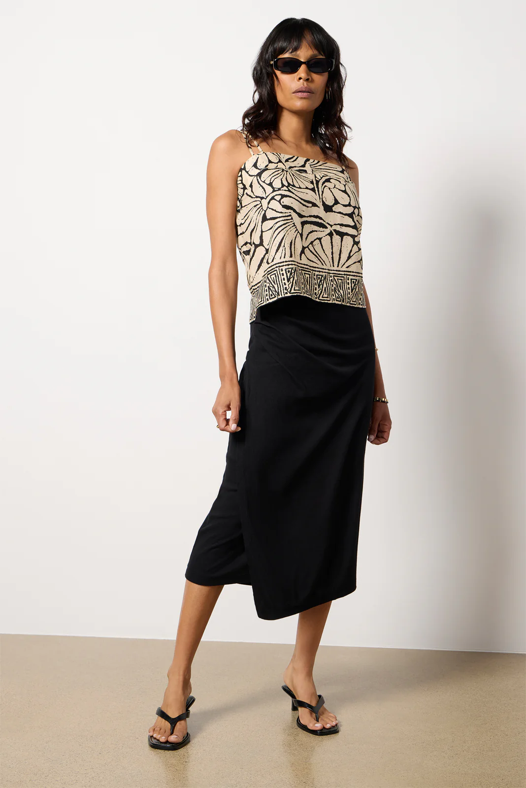 Yen Midi Skirt